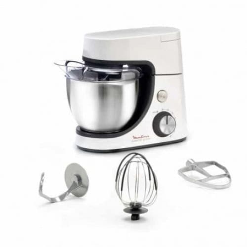 ROBOT PÉTRIN MOULINEX 1100W -BLANC (QA510110) ROBOT PÉTRIN MOULINEX 1100W -BLANC (QA510110)